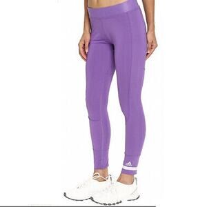 Stella McCartney x Adidas Purple 7/8 Leggings Size S
